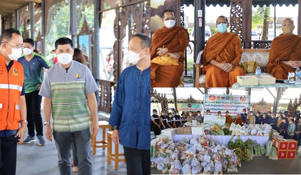 พลัง “บวร” มหานครโคก หนอง นา ปันน้ำใจช่วยเหลือผู้ประสบอุทกภัยในพื้นที่อุบลราชธานี