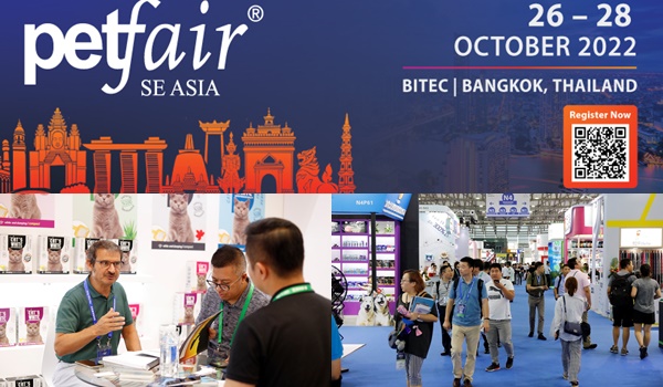 Pet Fair South East Asia ดึง 30 ประเทศทั่วโลกแสดงงานในไทยตุลาคมนี้!!