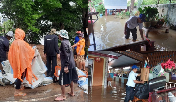 ไทยสร้างไทย ชัยนาท วอนภาครัฐเร่งลงพื้นที่ ช่วยเหลือผู้ประสบอุทกภัย พื้นที่ภาคกลาง