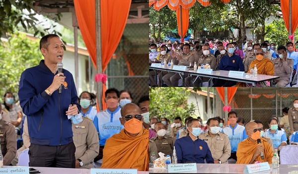 ลุยต่อแล้วนะ! ดร.สัณหพจน์หลังประสบอุบัติเหตุ ร่วมกิจกรรม “แก้ไขปัญหายาเสพติดแบบครบวงจร”